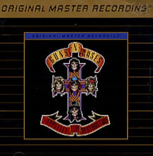 Guns N Roses Appetite For Destruction CD album (CDLP) US GNRCDAP226899