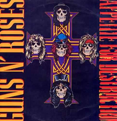 Guns N Roses Appetite For Destruction vinyl LP album (LP record) Colombian GNRLPAP239693