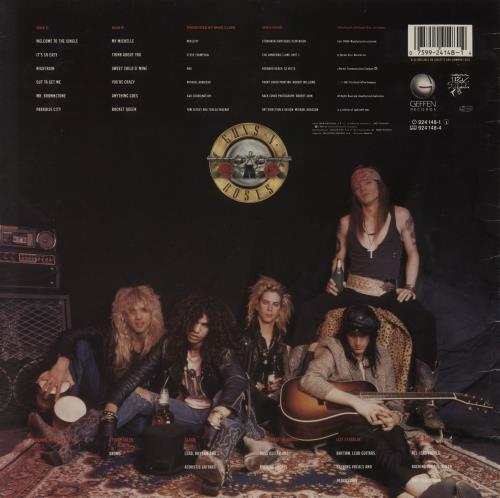 Guns N Roses Appetite For Destruction vinyl LP album (LP record) Spanish GNRLPAP688781