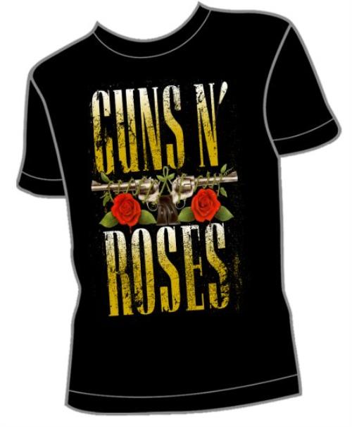 Guns N Roses Big Guns T-Shirt - Large t-shirt UK GNRTSBI407957