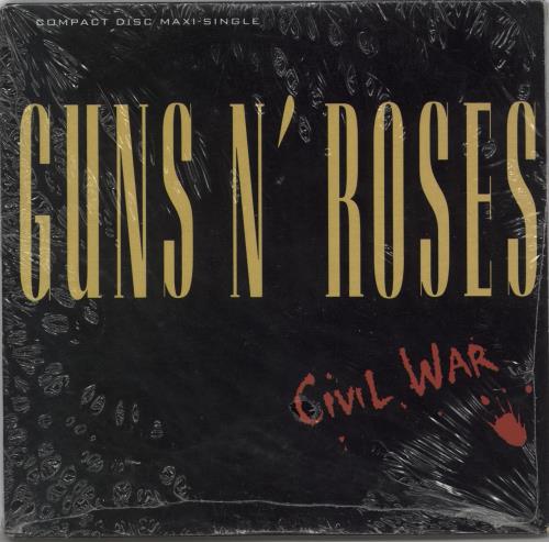 Guns N Roses Civil War - Sealed CD single (CD5 / 5") Australian GNRC5CI753740