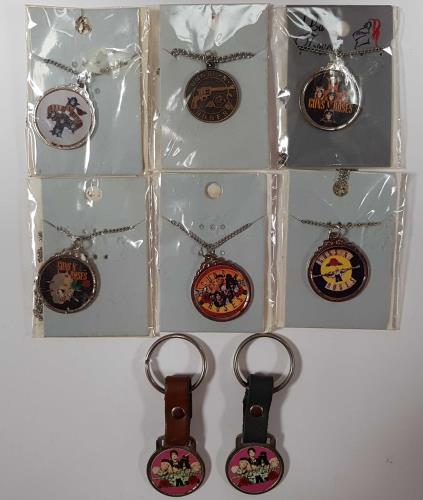 Guns N Roses Collection Of Necklaces memorabilia UK GNRMMCO683140