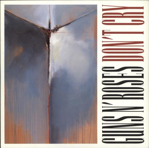 Guns N Roses Don't Cry 7" vinyl single (7 inch record / 45) UK GNR07DO32324