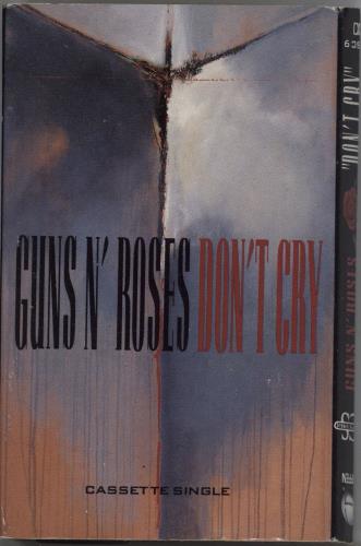 Guns N Roses Don't Cry cassette single UK GNRCSDO47962