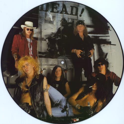 Guns N Roses Don't Cry 12" vinyl picture disc (12 inch picture record) German GNR2PDO00660