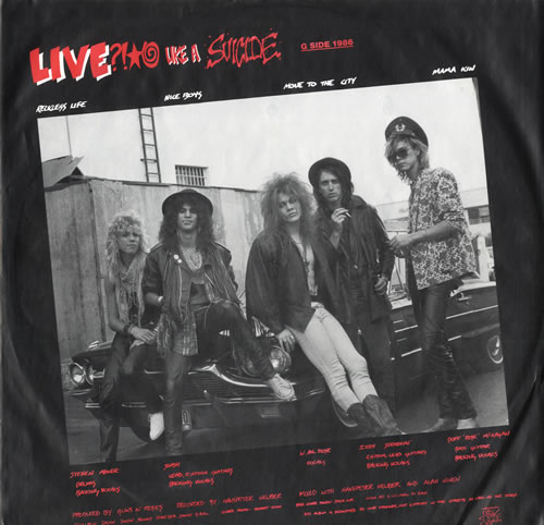 Guns N Roses GN'R Lies - 1st Uncensored Sleeve - Double Stickered vinyl LP album (LP record) UK GNRLPGN330926