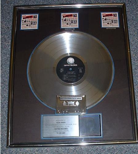 Guns N Roses G'N'R Lies award disc US GNRAWGN263376