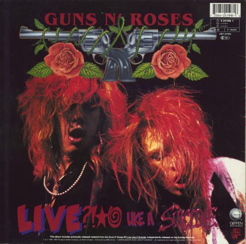 Guns N Roses GN'R Lies vinyl LP album (LP record) German GNRLPGN784919