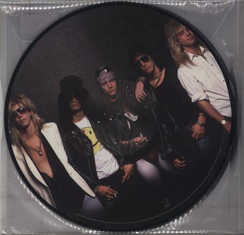 Guns N Roses Greatest Hits picture disc LP (vinyl picture disc album) UK GNRPDGR765945