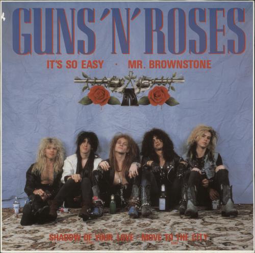Guns N Roses It's So Easy 12" vinyl single (12 inch record / Maxi-single) German GNR12IT00654