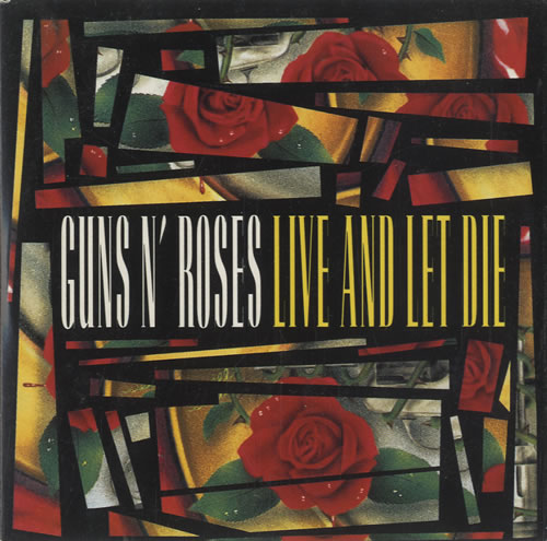 Guns N Roses Live And Let Die CD single (CD5 / 5") Dutch GNRC5LI478803