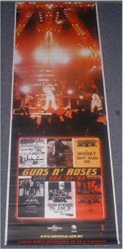 Guns N Roses Live Era '87-'93 display Mexican GNRDILI179833