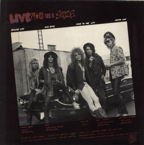 Guns N Roses Live Like A Suicide 12" vinyl single (12 inch record / Maxi-single) US GNR12LI29933