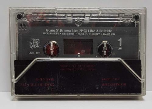 Guns N Roses Live Like A Suicide cassette single US GNRCMLI688241