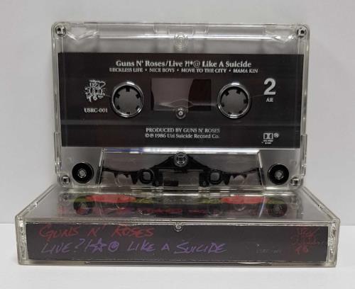 Guns N Roses Live Like A Suicide cassette single US GNRCMLI688241