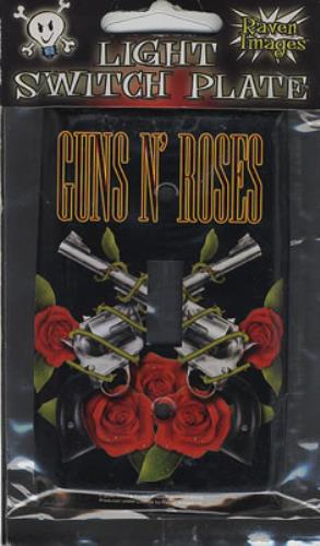 Guns N Roses Logo Light Switch Plate memorabilia US GNRMMLO360216