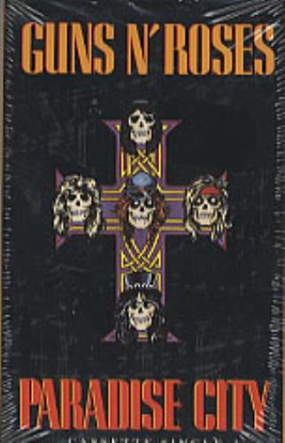 Guns N Roses Paradise City cassette single US GNRCSPA01567