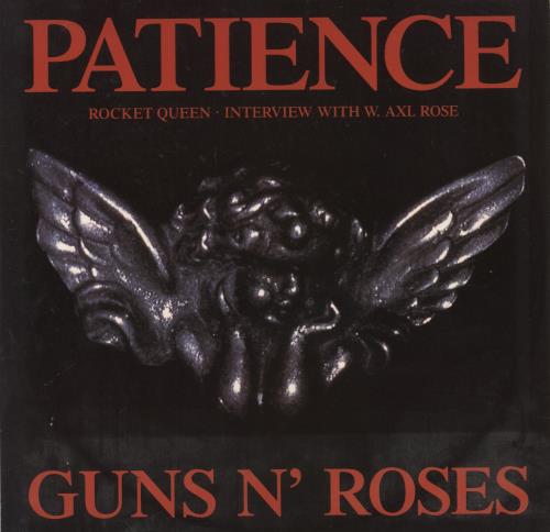 Guns N Roses Patience - EX 12" vinyl single (12 inch record / Maxi-single) UK GNR12PA857613