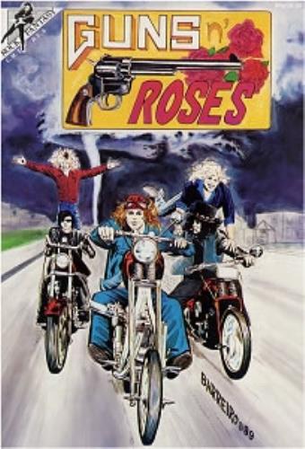 Guns N Roses Rock Fantasy magazine US GNRMARO177408