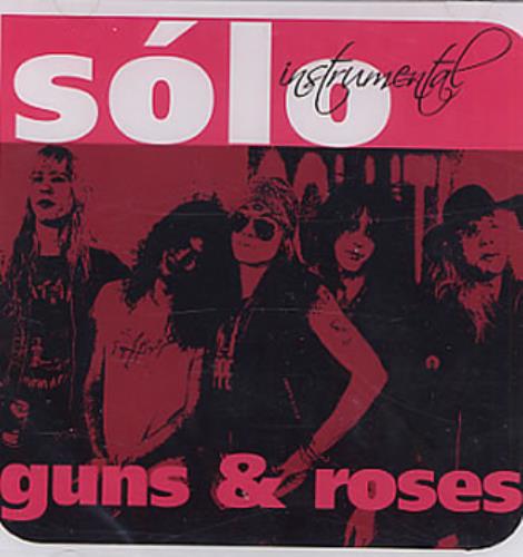 Guns N Roses S�lo Instrumental CD album (CDLP) Mexican GNRCDSL345211