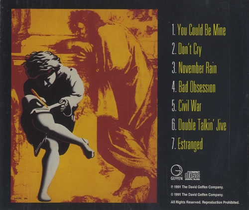 Guns N Roses Sample Your Illusion CD album (CDLP) US GNRCDSA461213
