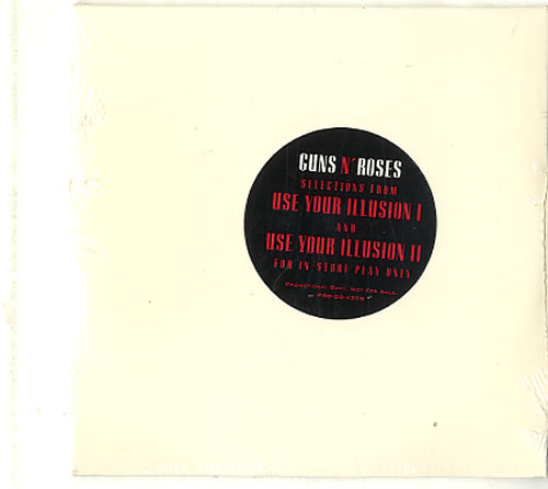 Guns N Roses Selections From Use Your Illusion 1 & 2 - Sealed CD album (CDLP) US GNRCDSE24762