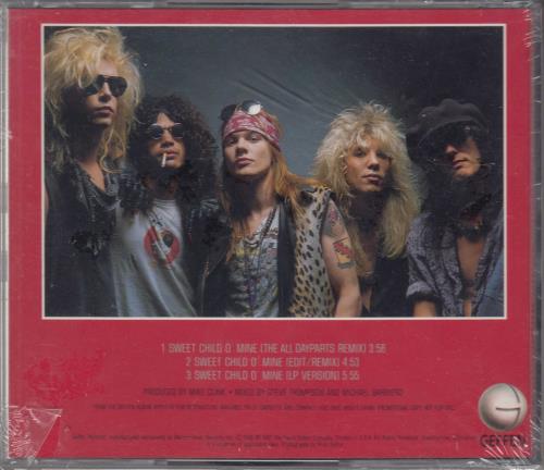 Guns N Roses Sweet Child O Mine - Jewel Case - Sealed CD single (CD5 / 5") US GNRC5SW692220