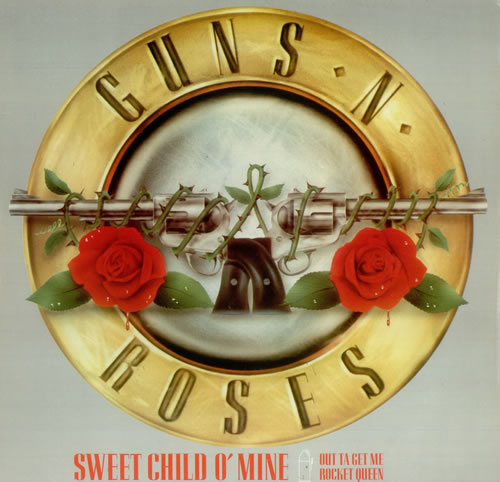 Guns N Roses Sweet Child O' Mine 12" vinyl single (12 inch record / Maxi-single) UK GNR12SW28492