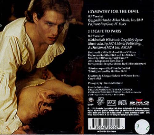 Guns N Roses Sympathy For The Devil CD single (CD5 / 5") Colombian GNRC5SY263548