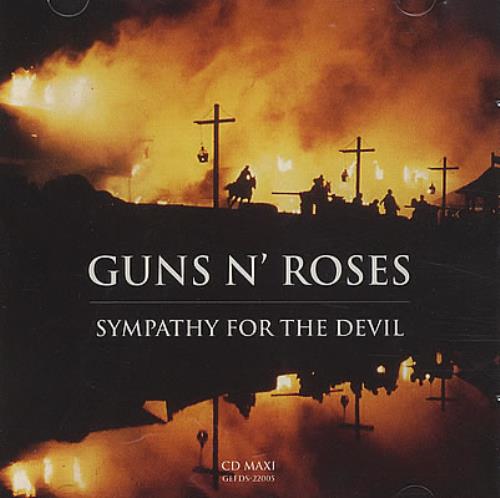 Guns N Roses Sympathy For The Devil CD single (CD5 / 5") US GNRC5SY39042