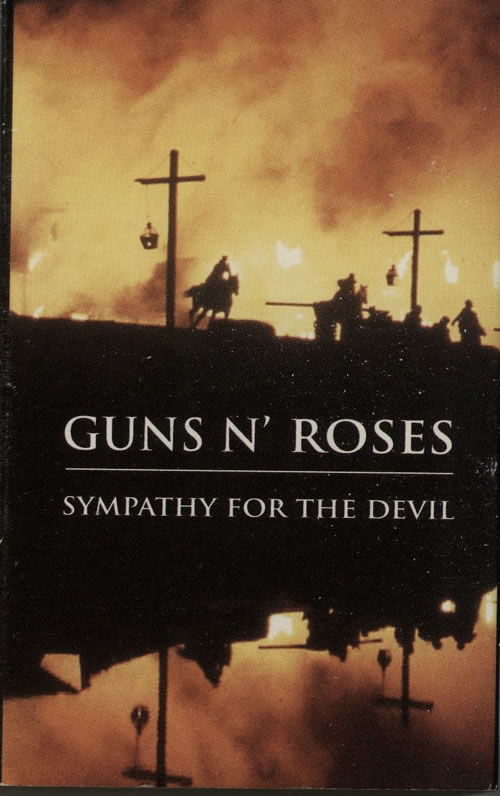 Guns N Roses Sympathy For The Devil cassette single UK GNRCSSY41765
