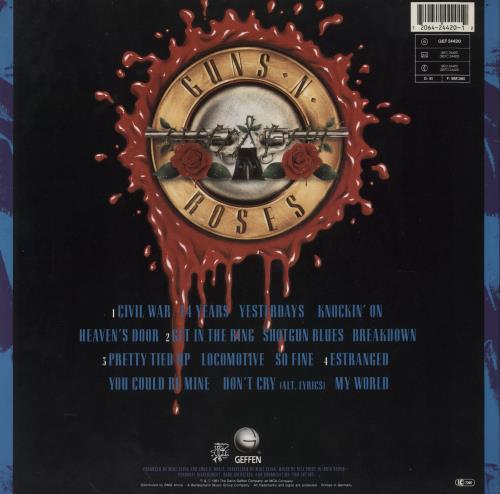 Guns N Roses Use Your Illusion II - EX 2-LP vinyl record set (Double LP Album) UK GNR2LUS571766