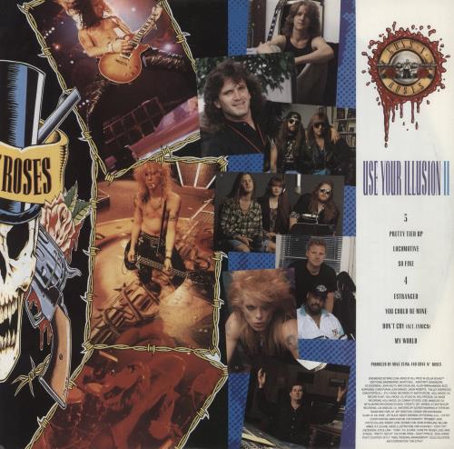 Guns N Roses Use Your Illusion II - EX 2-LP vinyl record set (Double LP Album) UK GNR2LUS571766