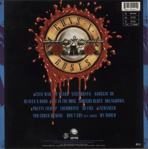Guns N Roses Use Your Illusion II 2-LP vinyl record set (Double LP Album) UK GNR2LUS390116