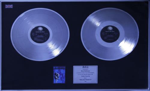 Guns N Roses Use Your Illusion II award disc UK GNRAWUS534229