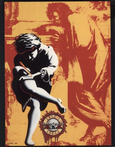 Guns N Roses Use Your Illusion Tour + 1st Leg Ticket Stub tour programme UK GNRTRUS777766