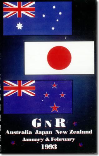 Guns N Roses Use Your Illusion Tour - Australia, Japan & New Zealand Itinerary US GNRITUS427511