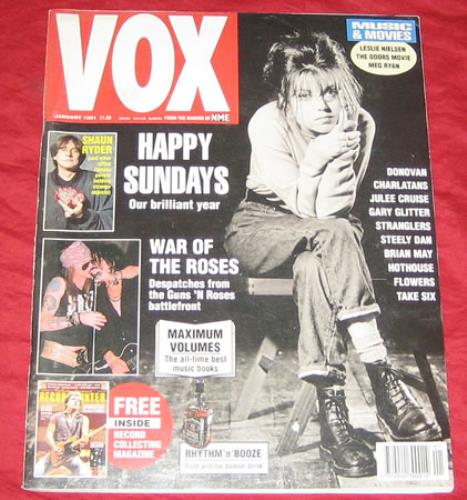 Guns N Roses Vox Issue #4 magazine UK GNRMAVO281536