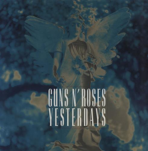 Guns N Roses Yesterdays 12" vinyl single (12 inch record / Maxi-single) German GNR12YE10170