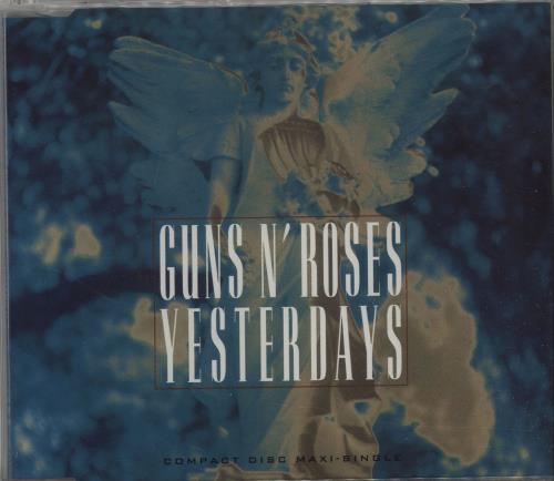Guns N Roses Yesterdays CD single (CD5 / 5") UK GNRC5YE17877