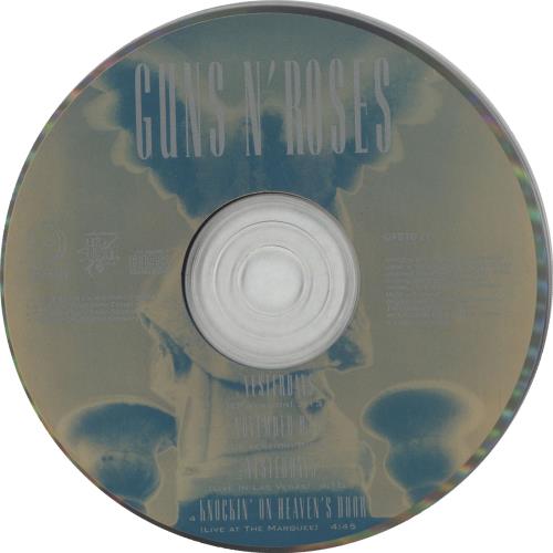 Guns N Roses Yesterdays CD single (CD5 / 5") UK GNRC5YE17877