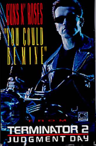 Guns N Roses You Could Be Mine cassette single US GNRCSYO69956