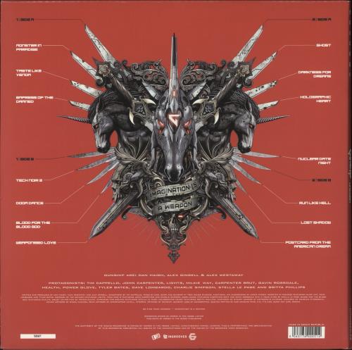 Gunship Unicorn - 180 Gram Vinyl 2-LP vinyl record set (Double LP Album) UK 4V62LUN863821