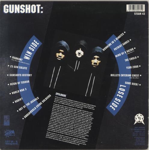 Gunshot Patriot Games vinyl LP album (LP record) UK GVULPPA697986
