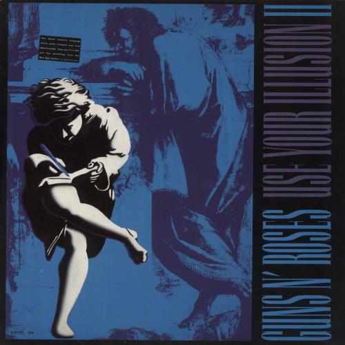 Guns N Roses Use Your Illusion II - EX 2-LP vinyl record set (Double Album) UK GNR2LUS571766