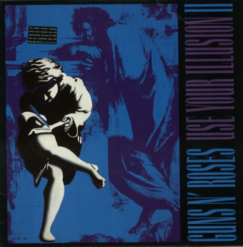 Guns N Roses Use Your Illusion II 2-LP vinyl record set (Double Album) UK GNR2LUS390116