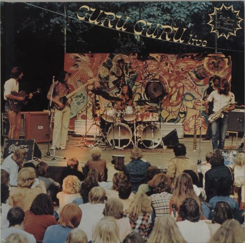 Guru Guru Live 2-LP vinyl record set (Double LP Album) German GUU2LLI687432