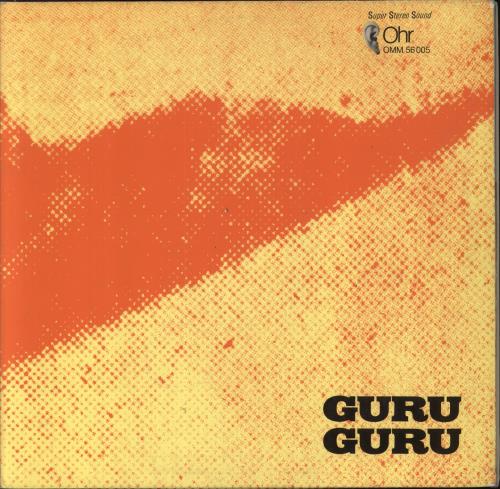 Guru Guru UFO - First vinyl LP album (LP record) German GUULPUF852024
