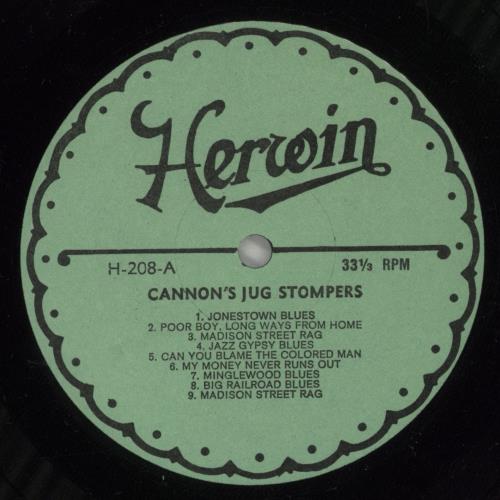 Gus Cannon Cannon's Jug Stompers 2-LP vinyl record set (Double LP Album) US GC-2LCA453436