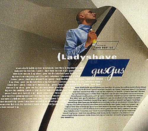 Gus Gus Ladyshave CD single (CD5 / 5") UK GGUC5LA294292